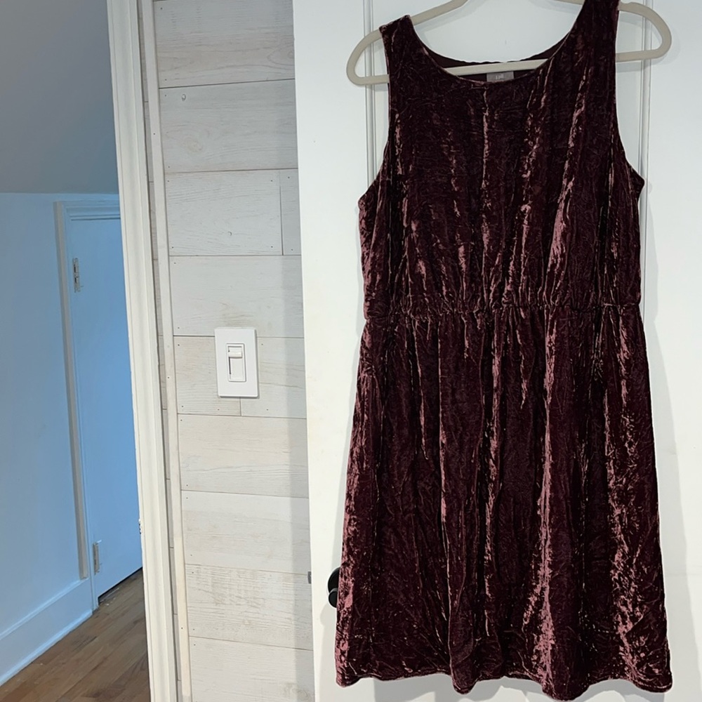 J Jill Velvet Dress Size Large